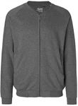 Neutral Sweatjacke Herren Jacket with Zip Dunkelgrau/Hellgrau/Grau