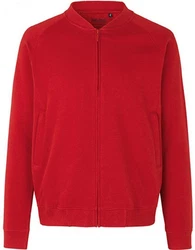 Neutral Sweatjacke Herren Jacket with Zip Rot/Dunkelrot