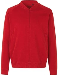 Neutral Sweatjacke Herren Jacket with Zip Rot/Dunkelrot
