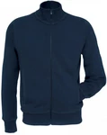 B&C Sweatjacke Sweat Jacket Spider Dunkelblau/Blau