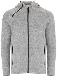 Roly Sweatjacke Unisex Everest Jacket Grau/Hellgrau/Schwarz