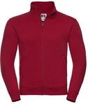Russell Sweatjacke Herren Authentic Sweat Jacket Dunkelrot/Rot