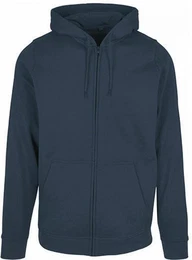 Sweatjacke Basic Zip Hoody - Kapuzen Sweatjacke