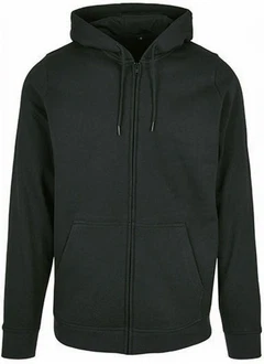 Build Your Brand Sweatjacke Basic Zip Hoody Dunkelgrau/Dunkelgrün/Schwarz