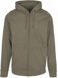 Sweatjacke Basic Zip Hoody - Kapuzen Sweatjacke