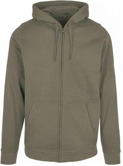 Build Your Brand Sweatjacke Basic Zip Hoody 