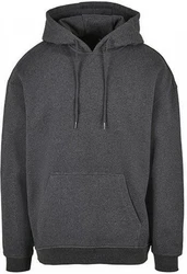 Build Your Brand Kapuzenpullover Basic Oversize Hoody Dunkelgrau/Grau/Hellgrau