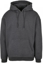 Build Your Brand Kapuzenpullover Basic Oversize Hoody Dunkelgrau/Grau/Hellgrau