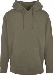 Kapuzenpullover Basic Oversize Hoody Kngurutasche bergroer Schnitt