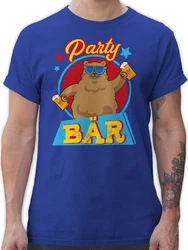 Shirtracer T-Shirt Party Br Party & Alkohol Herren Braun