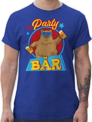 Shirtracer T-Shirt Party Br Party & Alkohol Herren Braun