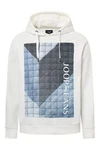 Joop Jeans Sweatshirt Rot/Gelb/Creme