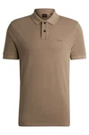 BOSS Shirt 'Prime' Braun/Khaki/Beige