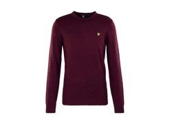 Lyle & Scott Pullover burgunder