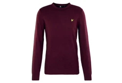 Lyle & Scott Pullover burgunder
