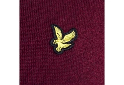 Lyle & Scott Pullover burgunder