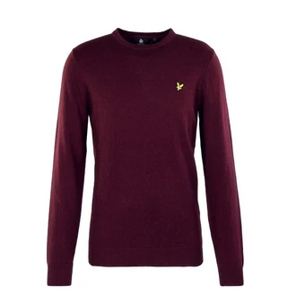 Lyle & Scott Pullover burgunder