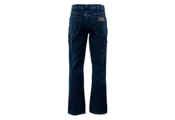 Wrangler Straight Jeans Dunkelblau/Blau