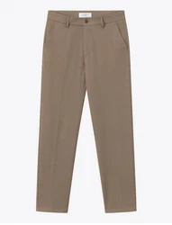 Les Deux Stoffhose Slim-Fit Anzughose Khaki/Beige/Braun