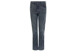 Wrangler Straight-Jeans Greensboro Dunkelblau/Grau/Blau