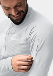 Jack Wolfskin Funktionsjacke PRELIGHT FZ Grau/Hellgrau