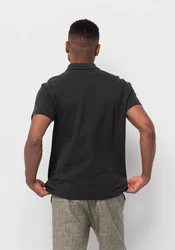 Jack Wolfskin Poloshirt ESSENTIAL POLO Dunkelblau/Schwarz/Grau/Dunkelgrau