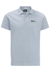 Jack Wolfskin Poloshirt ESSENTIAL POLO Blau/Hellblau/Grau