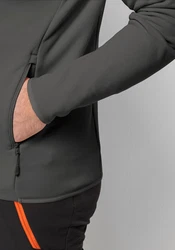 Jack Wolfskin Fleecejacke BAISELBERG FZ Grau/Dunkelgrau/Hellgrau