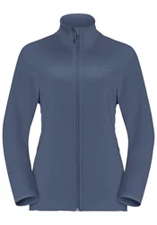 Jack Wolfskin Fleecejacke BAISELBERG FZ Dunkelblau/Blau/Grau/Hellblau