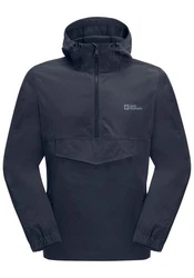Jack Wolfskin Funktionsjacke DESERT WIND OVERHEAD Dunkelblau/Blau