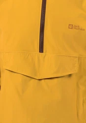 Jack Wolfskin Funktionsjacke DESERT WIND OVERHEAD Braun/Gelb