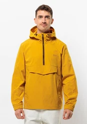 Jack Wolfskin Funktionsjacke DESERT WIND OVERHEAD Braun/Gelb