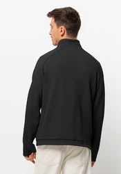 Jack Wolfskin Fleecejacke FERNWEH JKT Dunkelgrau/Grau/Schwarz