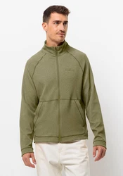 Jack Wolfskin Fleecejacke FERNWEH JKT Khaki/Dunkelgrün/Braun/Beige