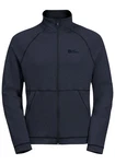 Jack Wolfskin Fleecejacke FERNWEH JKT Dunkelblau/Hellblau