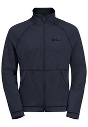 Jack Wolfskin Fleecejacke FERNWEH JKT Dunkelblau/Hellblau