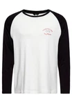 KingKerosin Longsleeve Good Fellas Weiß/Rot/Dunkelblau/Creme