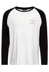 KingKerosin Longsleeve Good Fellas Weiß/Rot/Dunkelblau/Creme