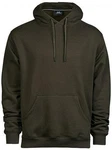 Tee Jays Kapuzenpullover Hooded Sweat Dunkelgrün/Khaki