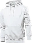Stedman Kapuzenpullover Hooded Sweat Grau/Hellgrau