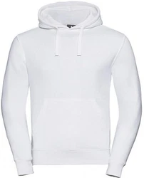 Russell Kapuzenpullover Authentic Hooded Sweat Creme/Weiß/Grau