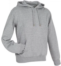 Stedman Kapuzenpullover Active Sweat Hoody Hellgrau/Grau/Dunkelgrau
