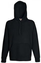 Fruit of the Loom Kapuzenpullover Lightweight Hooded Sweatshirt Schwarz/Dunkelblau