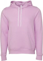 Bella + Canvas Kapuzenpullover Unisex Pullover Hoodie Rosa/Lila
