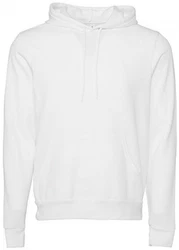 Bella + Canvas Kapuzenpullover Unisex Pullover Hoodie Weiß/Creme/Grau