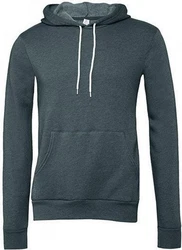 Bella + Canvas Kapuzenpullover Unisex Pullover Hoodie Dunkelblau/Dunkelgrau/Grau/Blau