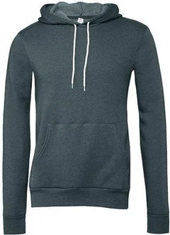 Bella + Canvas Kapuzenpullover Unisex Pullover Hoodie Dunkelblau/Dunkelgrau/Grau/Blau