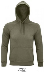 SOLS Kapuzenpullover Sweatshirt Dunkelgrün/Khaki