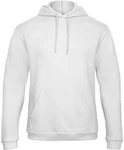 B&C Kapuzenpullover Herren Hooded Sweatshirt Grau/Hellgrau/Weiß