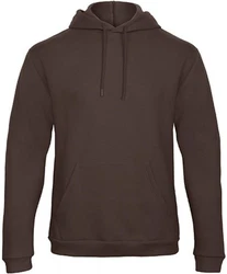 B&C Kapuzenpullover Herren Hooded Sweatshirt Dunkelbraun/Grau/Braun/Khaki